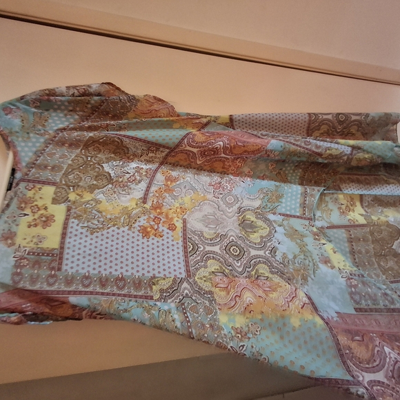 Patchwork Patterned Dress - Picture 3 of 4